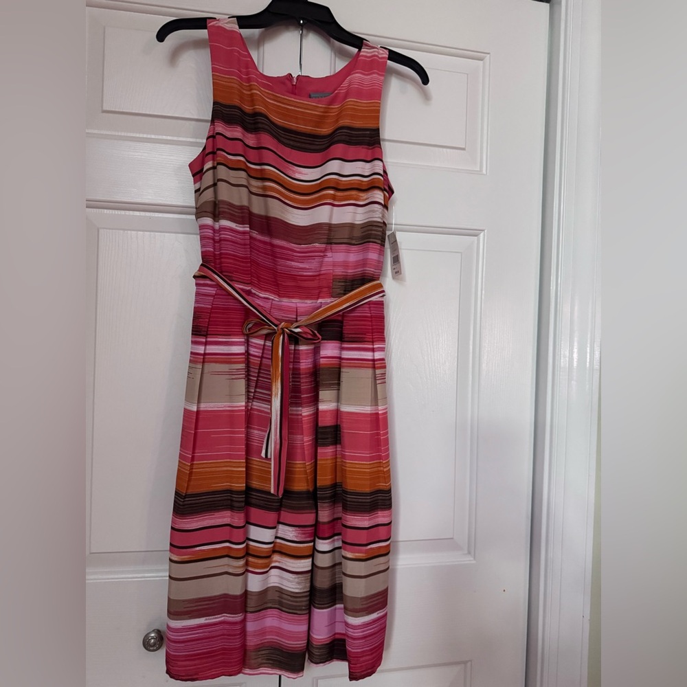 Rabbit Rabbit Rabbit Red Orange Sleeveless Sundress-NWT
